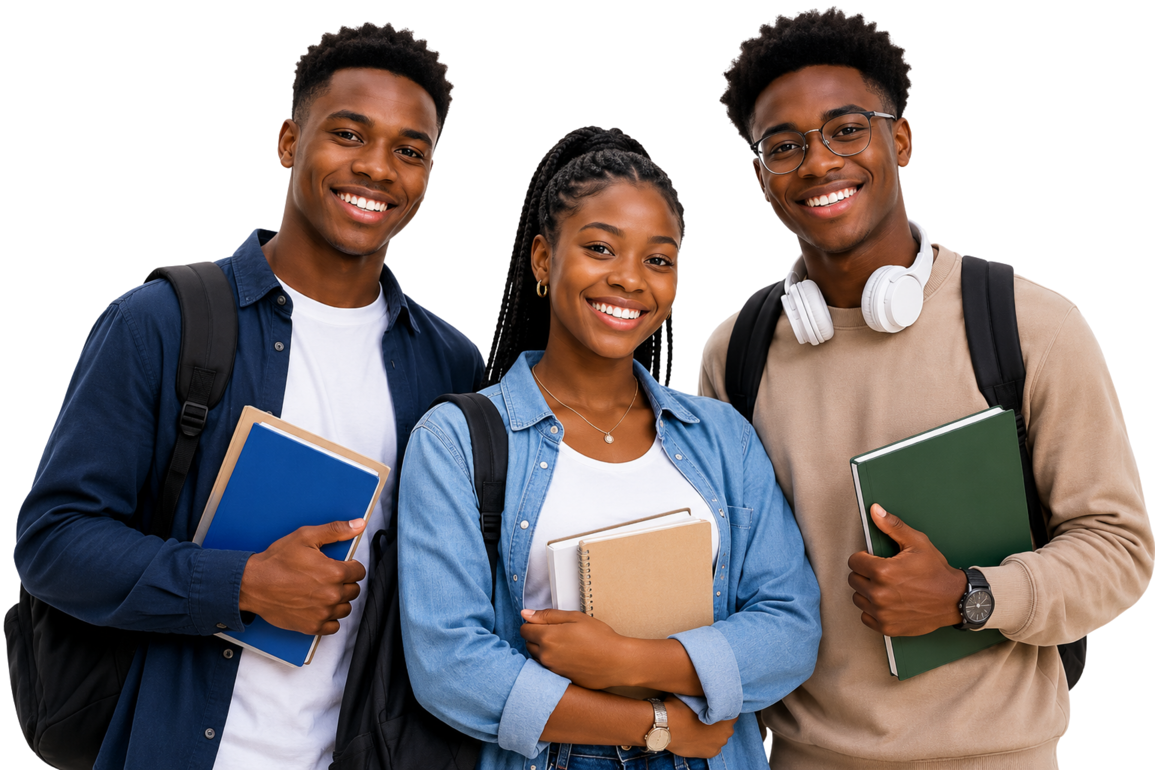 Élèves avec leurs livres — EduCI AI